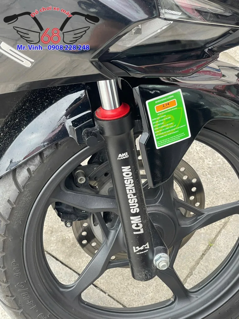 Phuộc trước độ cho xe AriBlade
